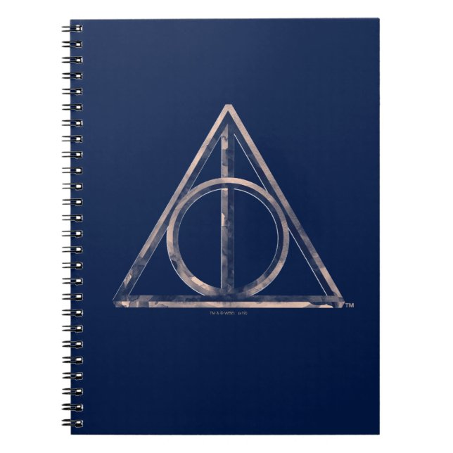 Cuaderno Harry Potter | Las Reliquias de la Muerte Acuarela (Frente)