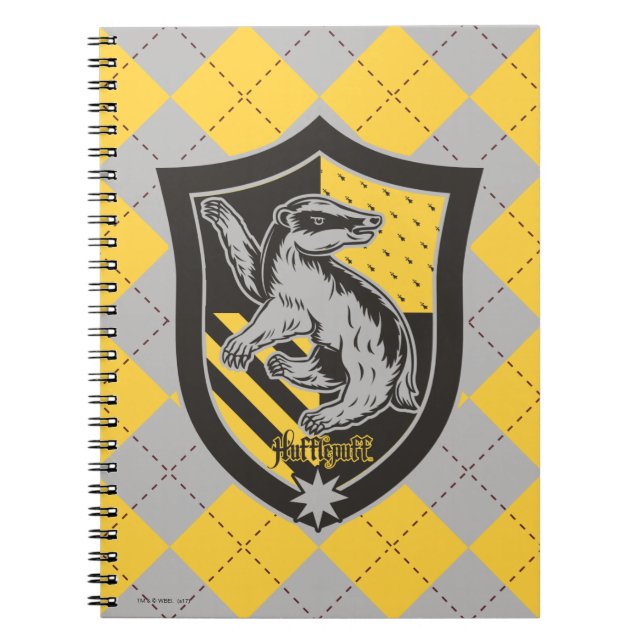 Cuaderno Harry Potter | Orgullo de la Casa Hufflepuff (Frente)