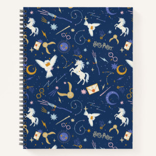 Cuaderno HARRY POTTER™ Patrón de Iconos del Solsticio de Ve