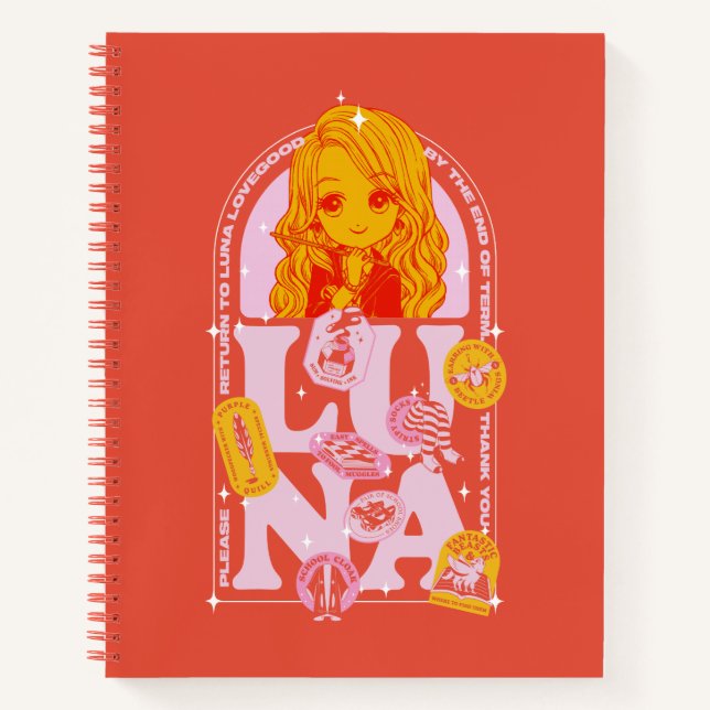 Cuaderno HARRY POTTER™ | Por favor, regrese a Luna Lovegood