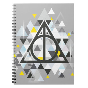 Cuaderno Harry Potter   Símbolo Geométrico de las Reliquias