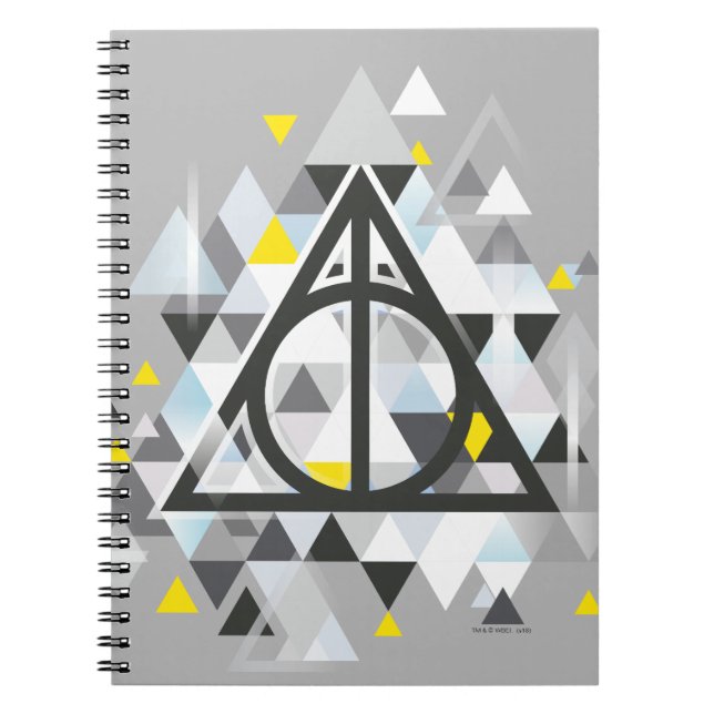 Cuaderno Harry Potter | Símbolo Geométrico de las Reliquias (Frente)