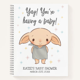 Cuaderno Harry Potter simple - Dobby Baby Shower
