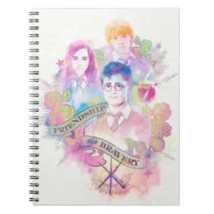 Cuaderno Harry Potter Spell Harry, Hermione y Ron Waterc