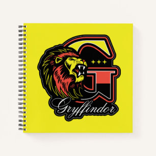 Cuaderno HARRY POTTER™   Tarjeta deportiva GRYFFINDOR™