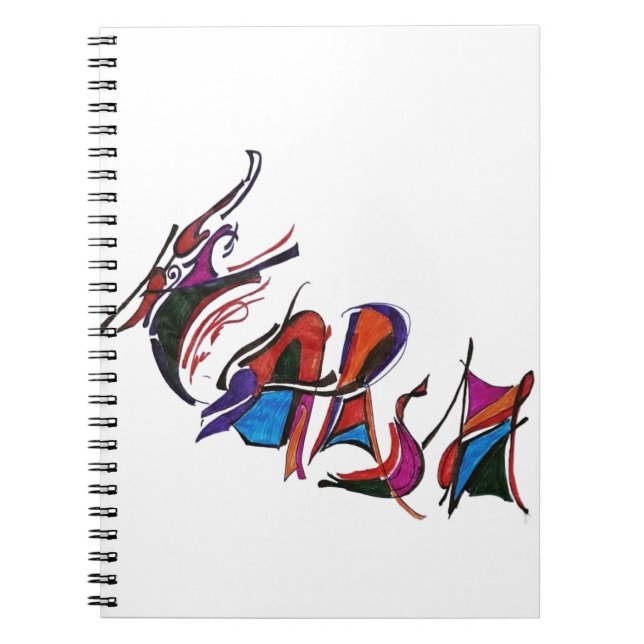 Cuaderno HARSH Custom Art calligraphy (Frente)