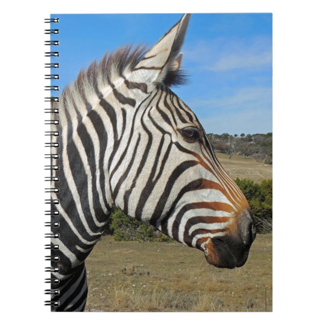 Cuaderno Hartmann's Zebra Profile at Fossil Rim (Frente)