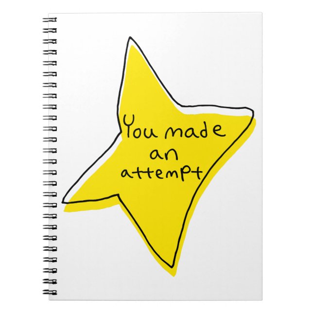 Cuaderno Has Intentado. Estrella Amarilla (Frente)