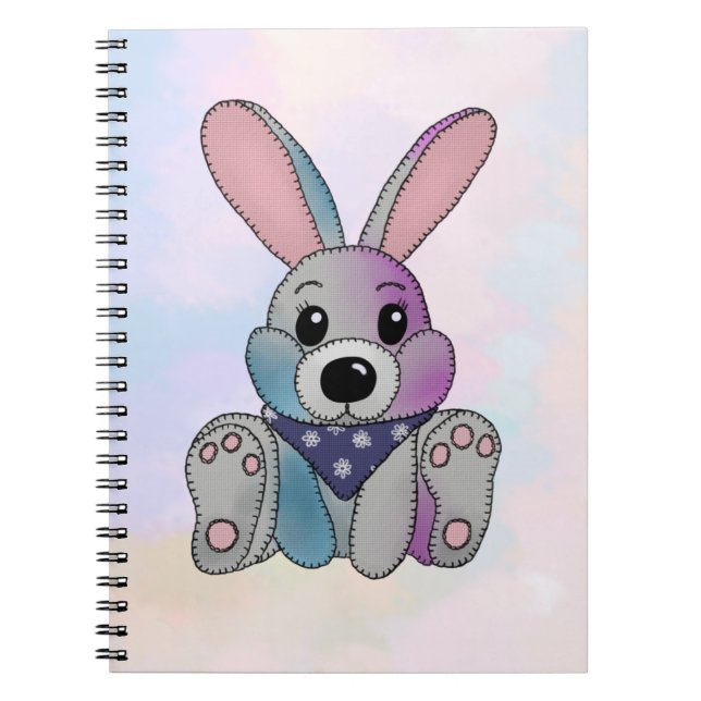 Cuaderno Häschen mit Tuch (Frente)
