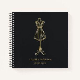 Cuaderno Haute Couture   Bloc de notas espiral personalizad