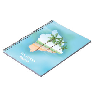 Cuaderno Hawái isla grande