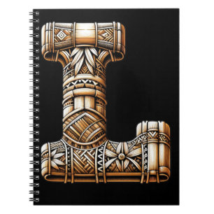 Cuaderno Hawaiano Polinesio Aloha Carta L Inicial Personali