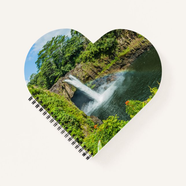 Cuaderno Hawaii, el arcoiris cae en Hilo (Anverso)