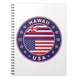 Cuaderno Hawaii sticker, Hawaii, USA
