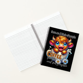 Cuaderno Hay 2 Tipos de Personas Personas de Café y Tristes