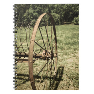 Cuaderno Hay Rake Wheel Aged
