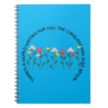 Hay un mundo que te espera Inspirador