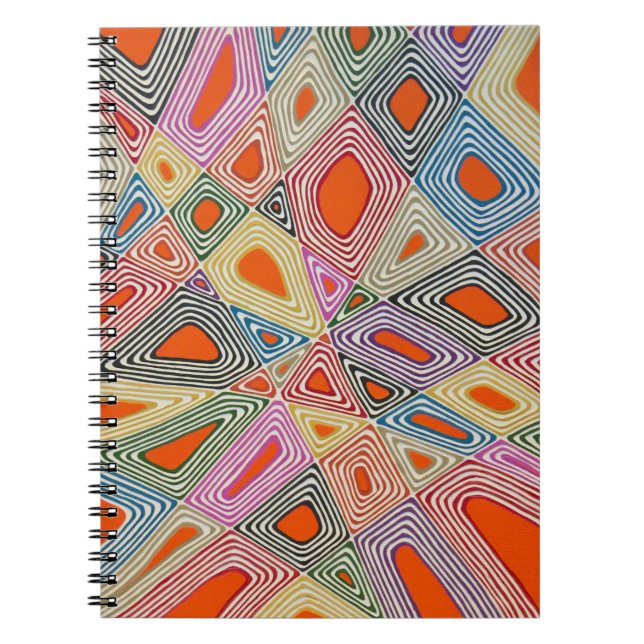Cuaderno Haywire en un bloc de notas Naranja (Frente)