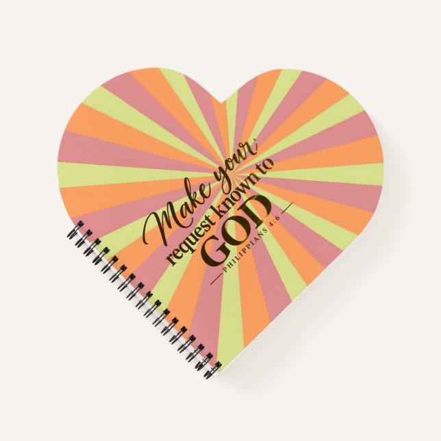 Cuaderno Haz conocer tu petición a Dios (Anverso)