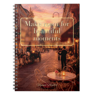 Cuaderno Haz Espacio Para Momentos Hermosos Diario de Viena