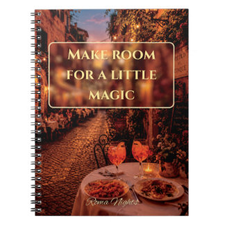 Cuaderno Haz espacio para un poco de magia Roma Diario