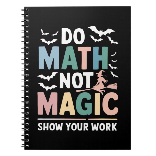 Cuaderno Haz Matemáticas No Magia Profesor de Matemáticas M (Frente)