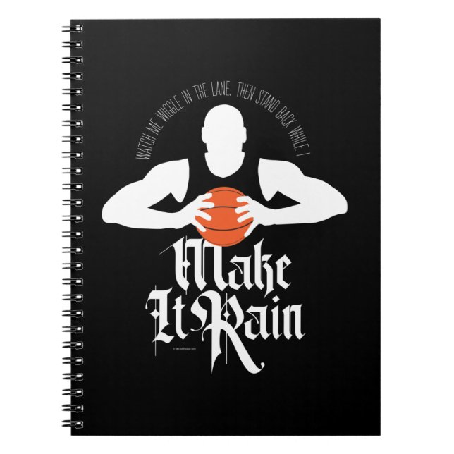 Cuaderno Haz que llueva (baloncesto) (Frente)