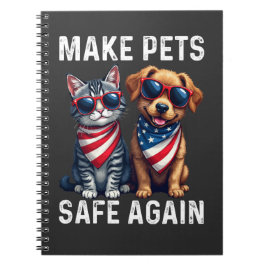 Cuaderno Haz Seguros a los Animales Domésticos de Nuevo Div