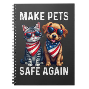 Cuaderno Haz Seguros a los Animales Domésticos de Nuevo Div