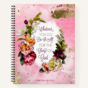 Cuaderno Haz todo por la gloria de Dios