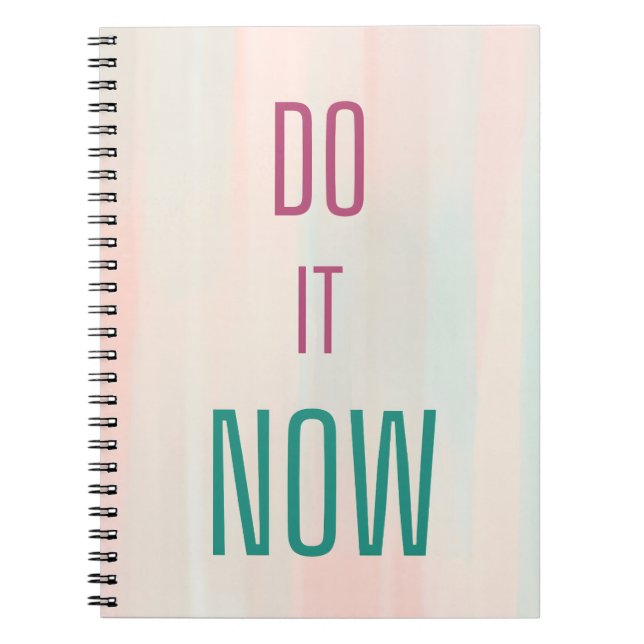 Cuaderno Hazlo ahora (Frente)