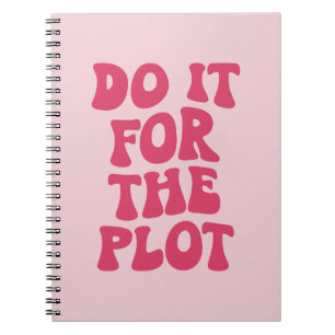 Cuaderno Hazlo por la frase de la trama