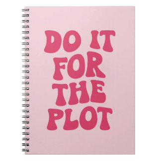 Cuaderno Hazlo por la frase de la trama