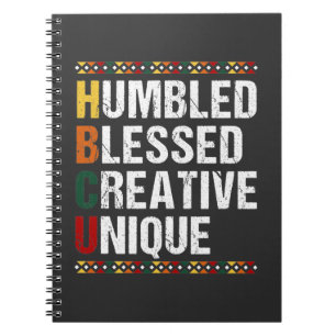 Cuaderno HBCU Orgullosa historia estudiantil con educación 