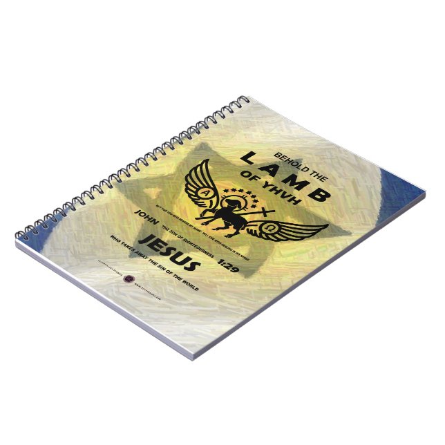 Cuaderno He aquí el cordero de YHVH (Lado Izquierdo)