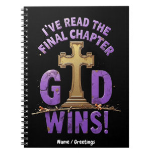 Cuaderno He Leído el Capítulo Final—Dios Gana Cristiano-I