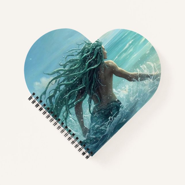 Cuaderno He Who Walks the Shallow Sea (Anverso)