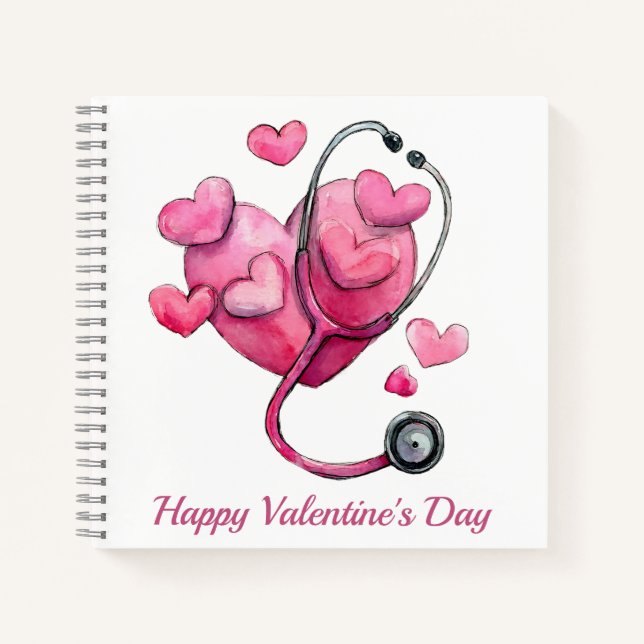 Cuaderno Healing Hearts Valentine Design (Anverso)