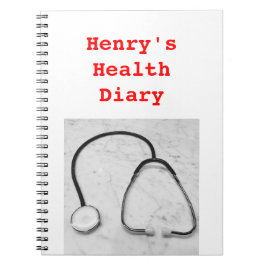 Cuaderno Health Diary 4Henry