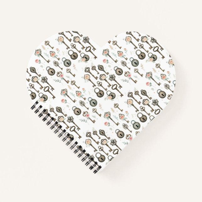 Cuaderno heart key (Anverso)