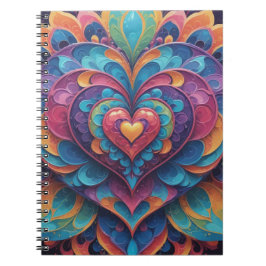 Cuaderno Heart Mandala