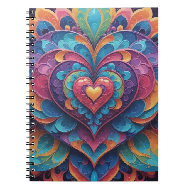 Cuaderno Heart Mandala (Frente)