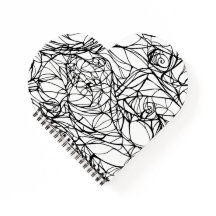 Heart Notebook: DIY Color propio: regalo de arte