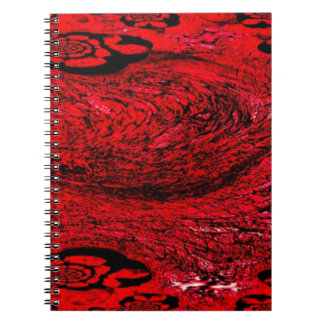 Cuaderno Heart of Chaos – Infinite Red Spiral
