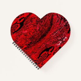 Cuaderno Heart of Chaos – Infinite Red Spiral