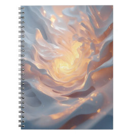 Cuaderno Heart of Summer – Glowing Core Abstract Journal No