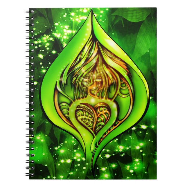 Cuaderno Heart of the Jungle Notebook (Frente)