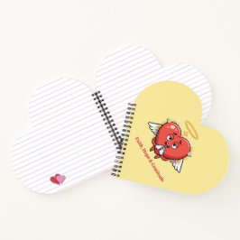 Cuaderno Heart-Shaped Gratitude Keepsake Journal