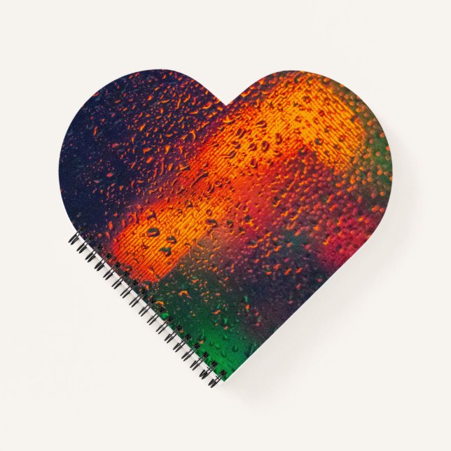 Cuaderno Heart Shaped Spiral Bound Notebook (Anverso)