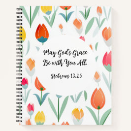 Cuaderno Hebrews 13:25 Journal